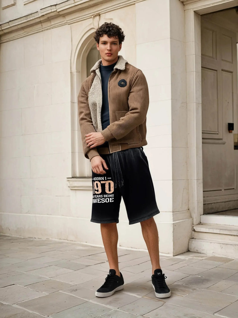 1970 Awesome Reverse Dyed Sweatshorts - IVORYNN