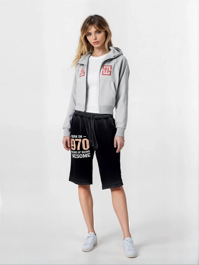 1970 Awesome Reverse Dyed Sweatshorts - IVORYNN