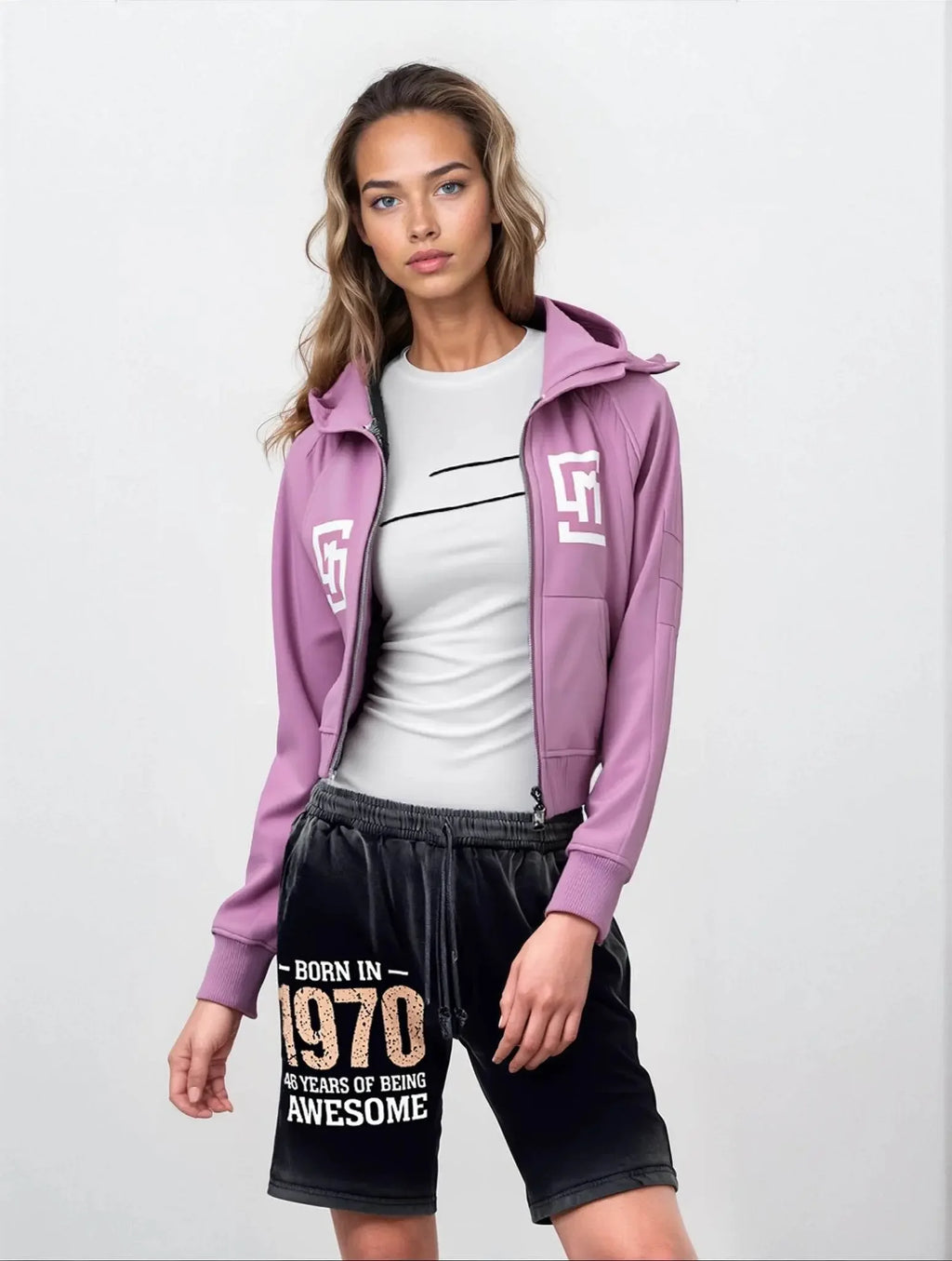 1970 Awesome Reverse Dyed Sweatshorts - IVORYNN