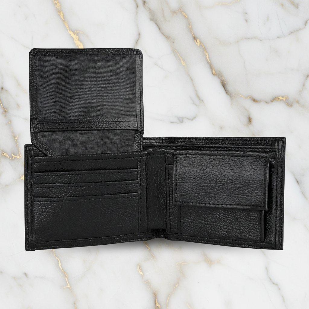 صورة 1 - المحفظة مفتوحة بالكامل من الداخل