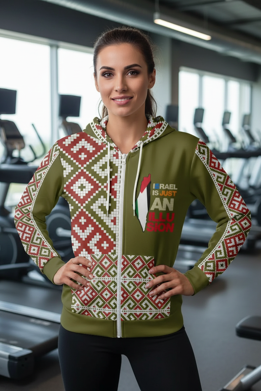 هودي رياضية فلسطينية - وضعية 1