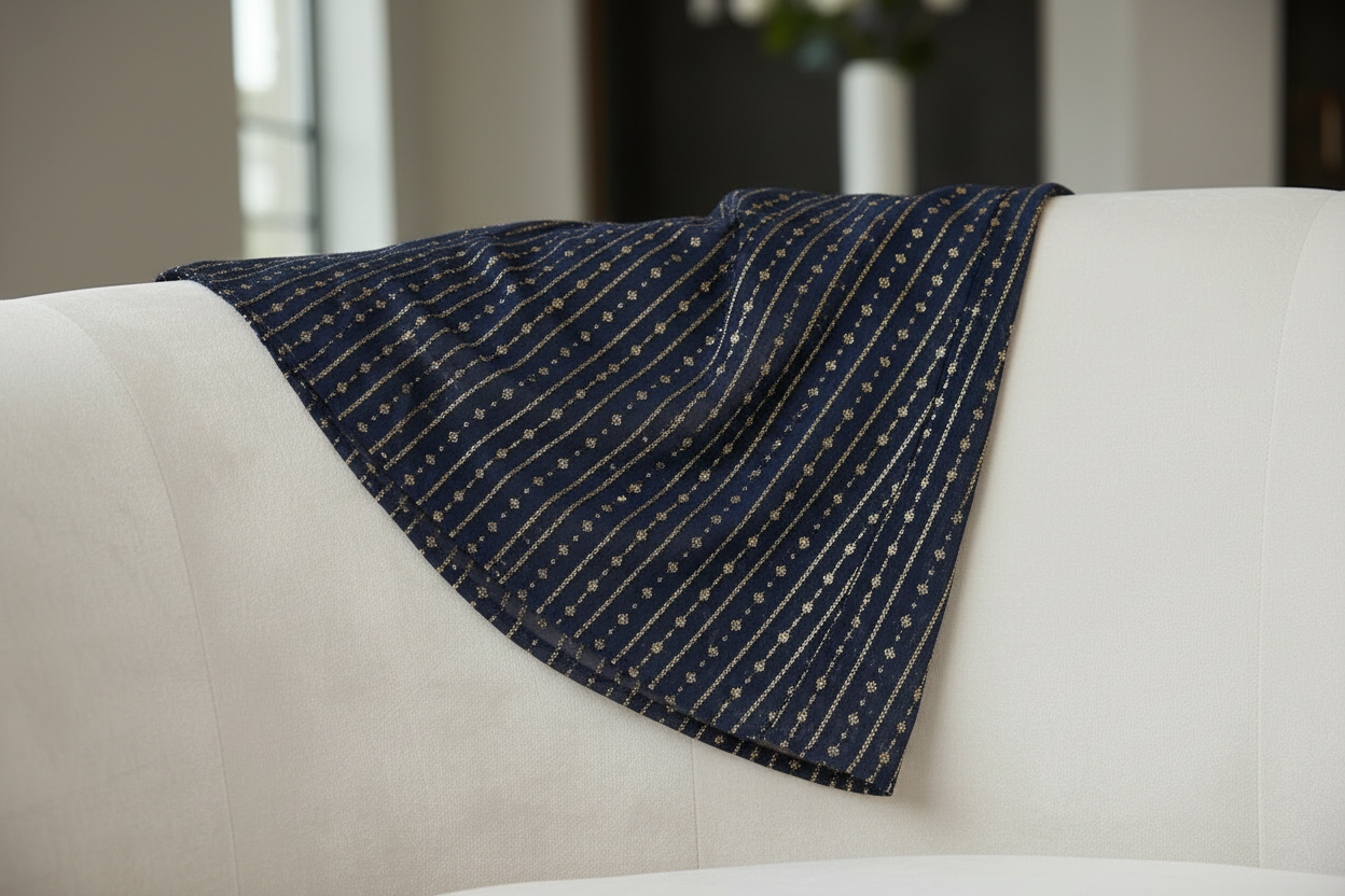 صورة 1 - لقطة ماكرو قريبة جداً للكم المزخرف