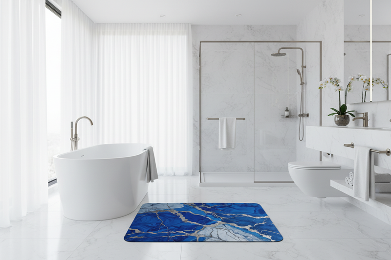 صورة 1 - الحجم الصغير في حمام فاخر