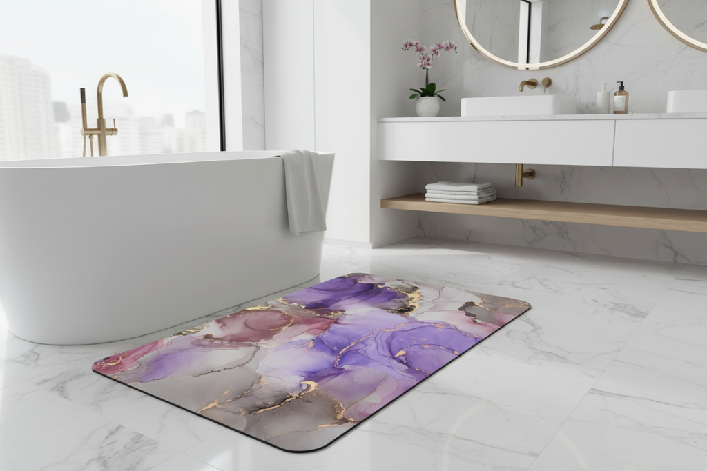 صورة 1 - الحجم الصغير في حمام فاخر