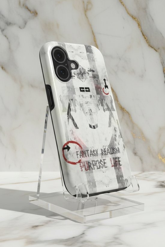 صورة 1 - غلاف آيفون على خلفية رخامية