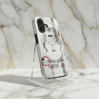 صورة 1 - غلاف آيفون على خلفية رخامية