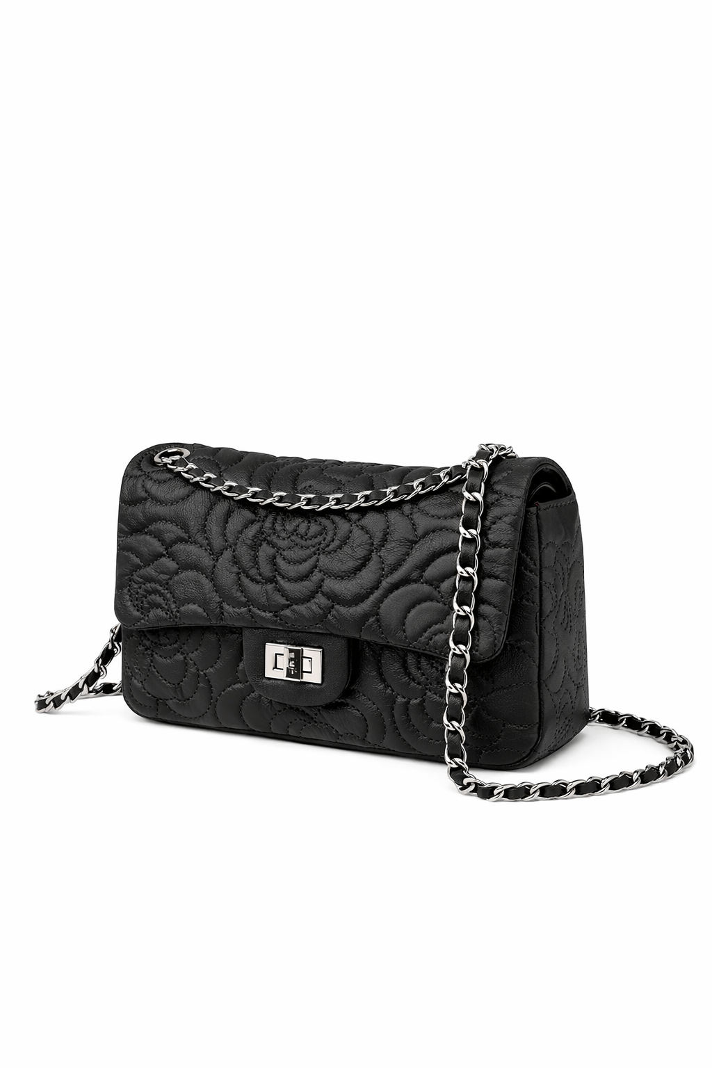 Genuine LeatherBlack Crossbody Bag