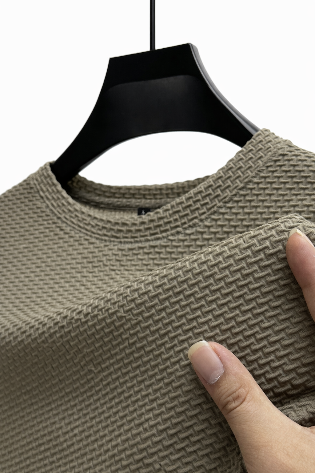 Silk Fitness Khaki T-shirt