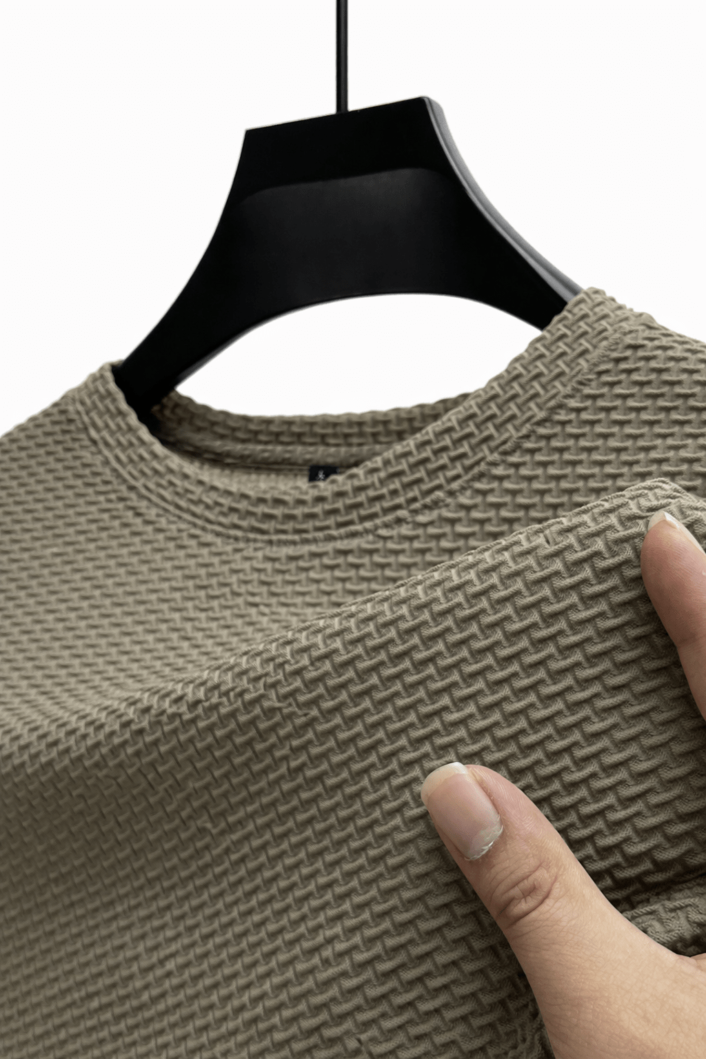 Silk Fitness Khaki T-shirt