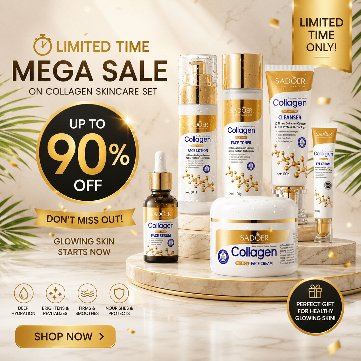 Collagen Anti- Aging 6 Piece Set offer