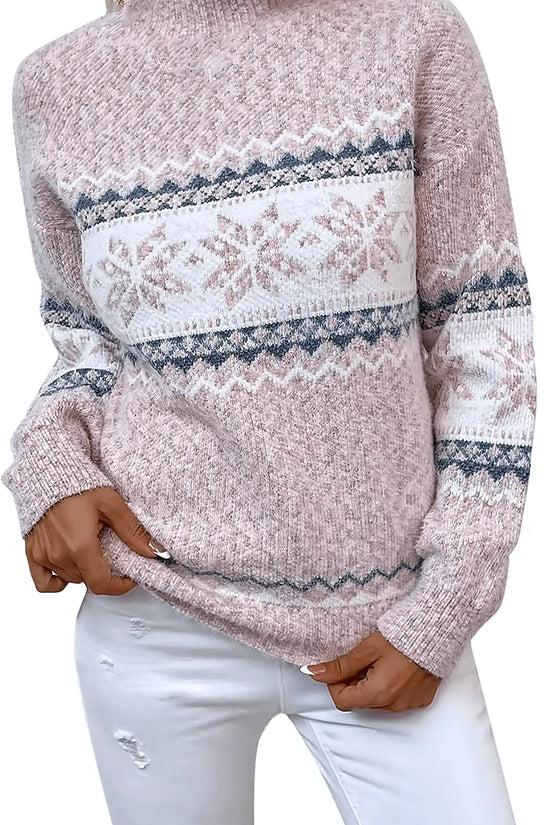 2 PCS Christmas Crewneck Knitted Sweater - IVORYNN