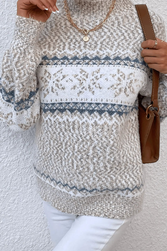 2 PCS Christmas Crewneck Knitted Sweater - IVORYNN