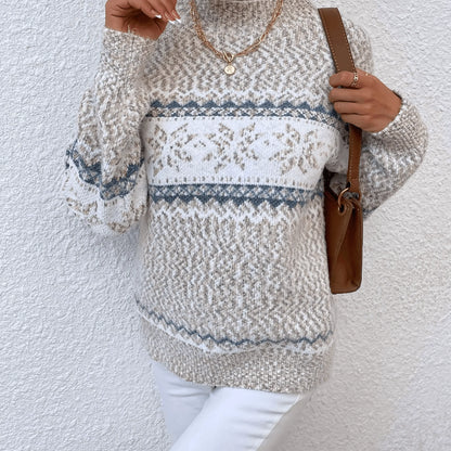 2 PCS Christmas Crewneck Knitted Sweater - IVORYNN