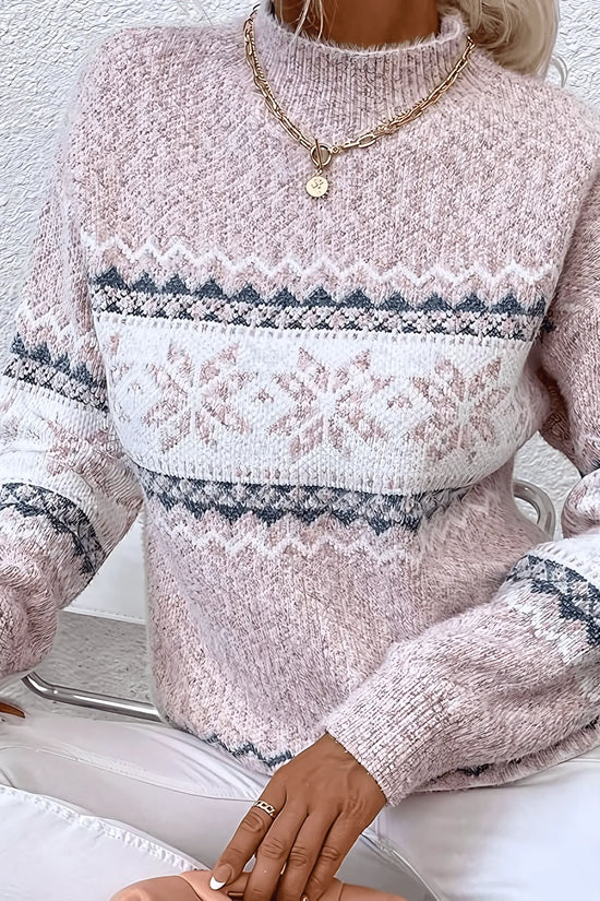 2 PCS Christmas Crewneck Knitted Sweater - IVORYNN