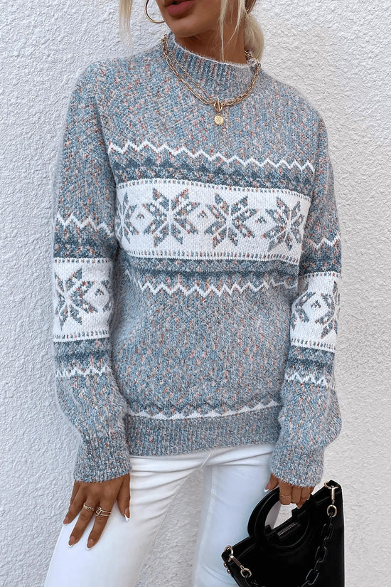 2 PCS Christmas Crewneck Knitted Sweater - IVORYNN