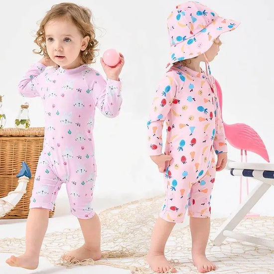 2 Piece Kids Swimsuit Set - IVORYNN