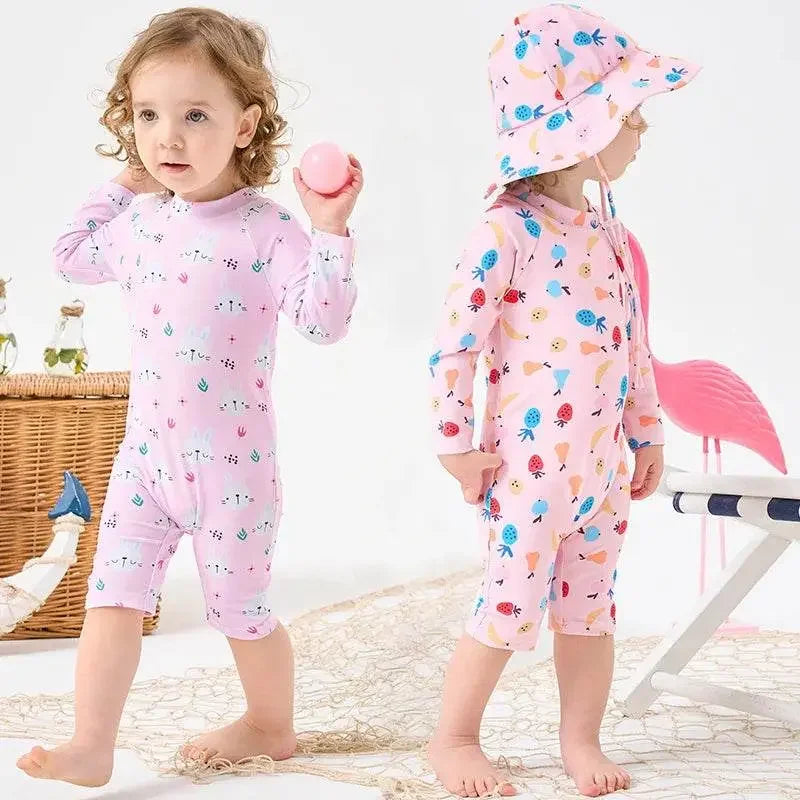 2 Piece Kids Swimsuit Set - IVORYNN