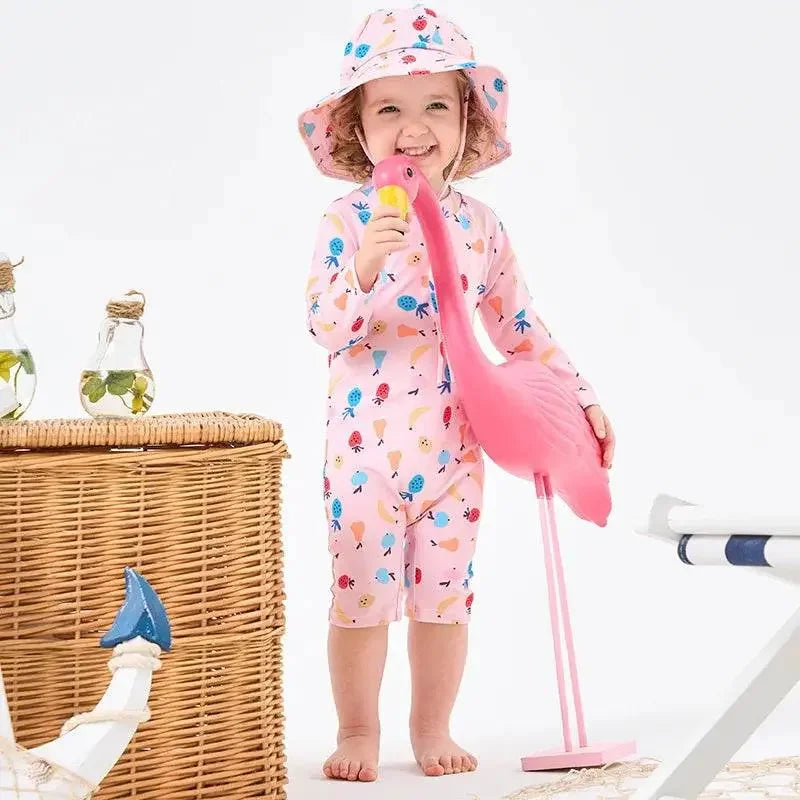 2 Piece Kids Swimsuit Set - IVORYNN