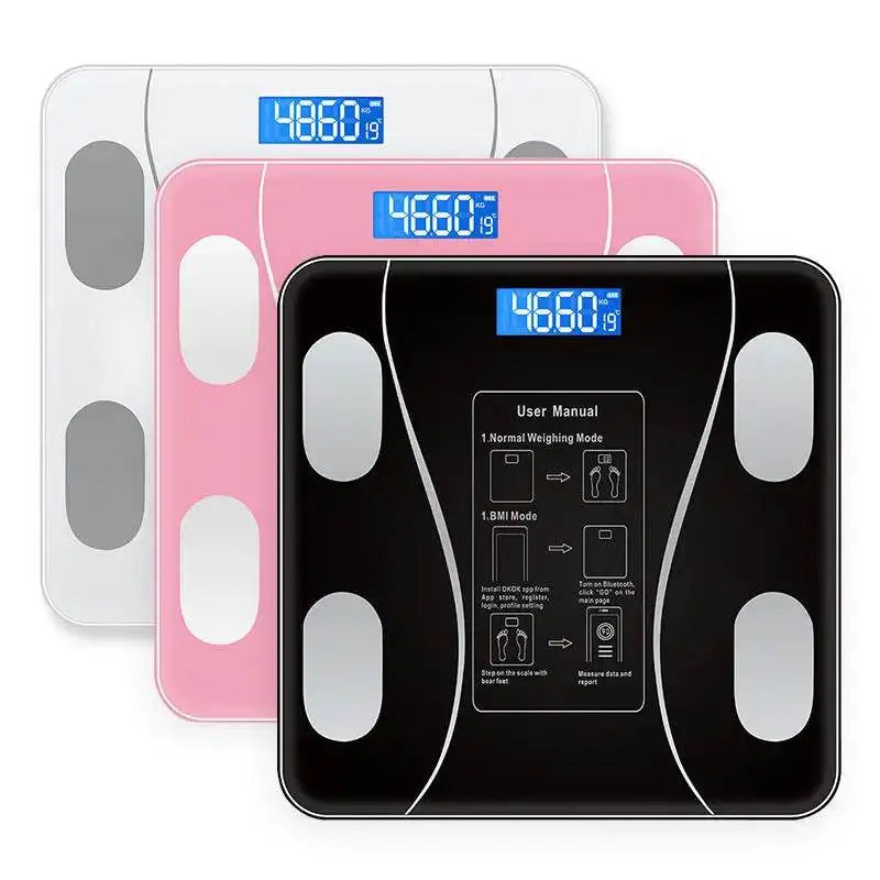2 Pieces 180KG Digital electronic Smart Body fat scale - IVORYNN
