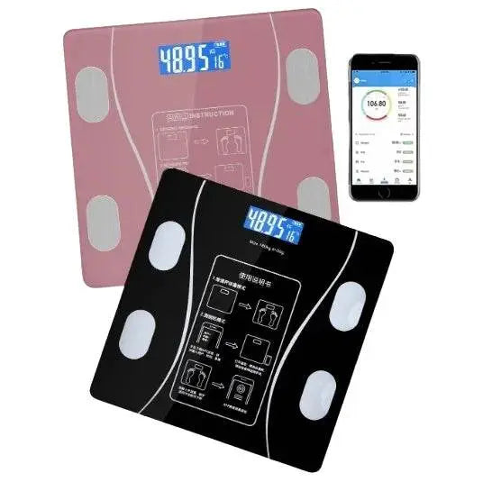 2 Pieces 180KG Digital electronic Smart Body fat scale - IVORYNN