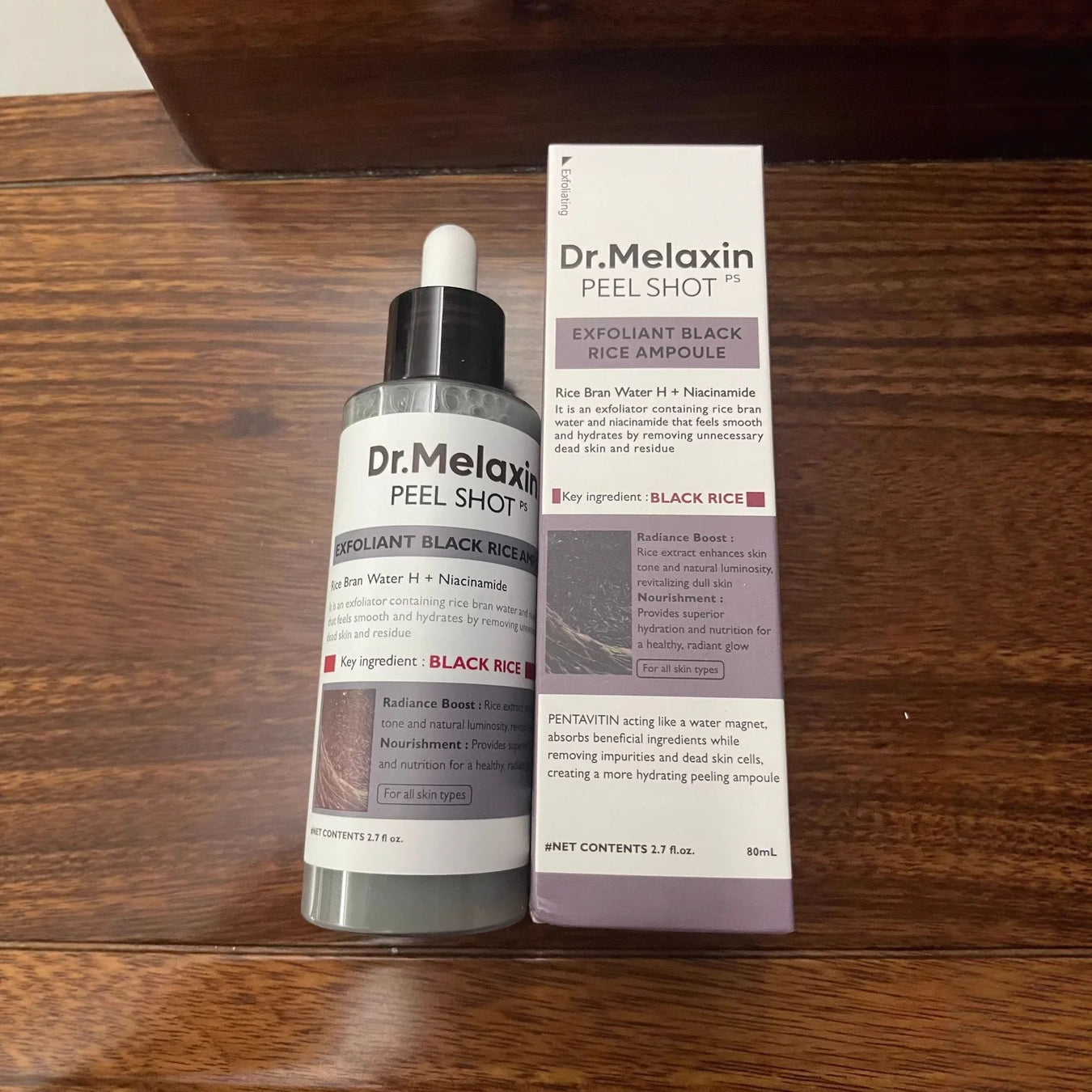 Dr.Melaxin Black Rice White Rice Serums 80ml