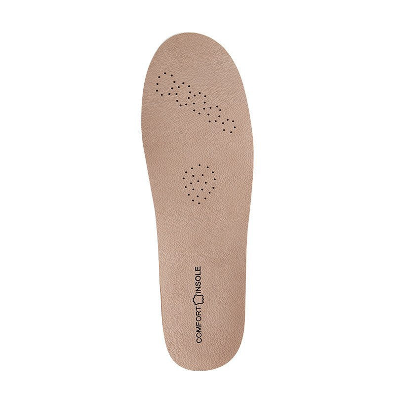 Soft and Odor Breathable Cowhide Insoles
