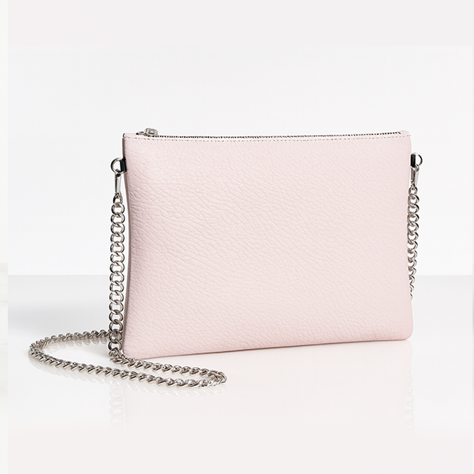 Platinum Nappa Leather NN Crossbody Bag