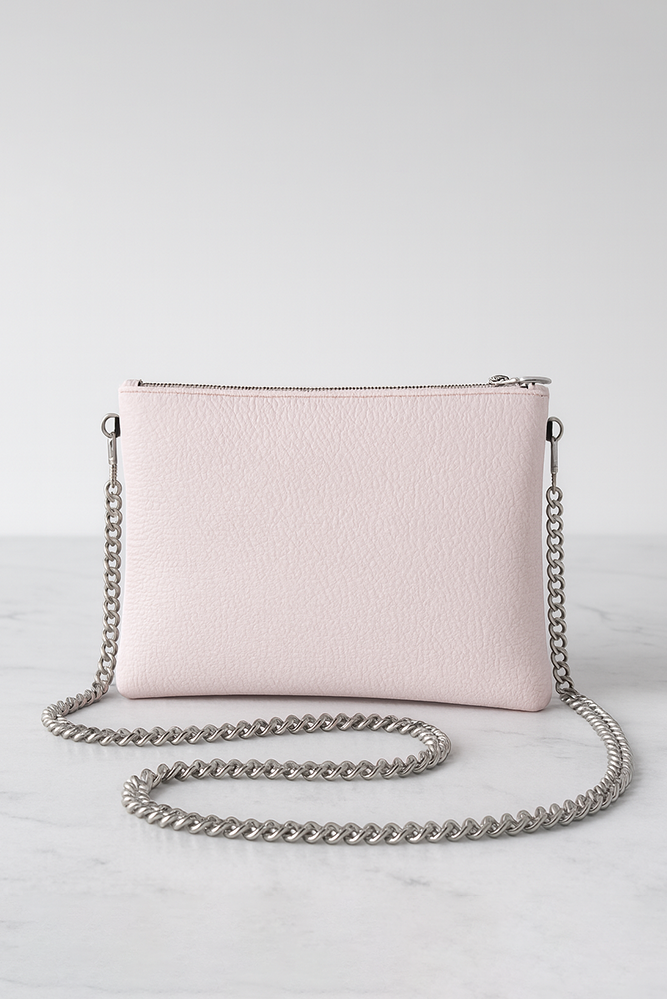 Platinum Nappa Leather NN Crossbody Bag