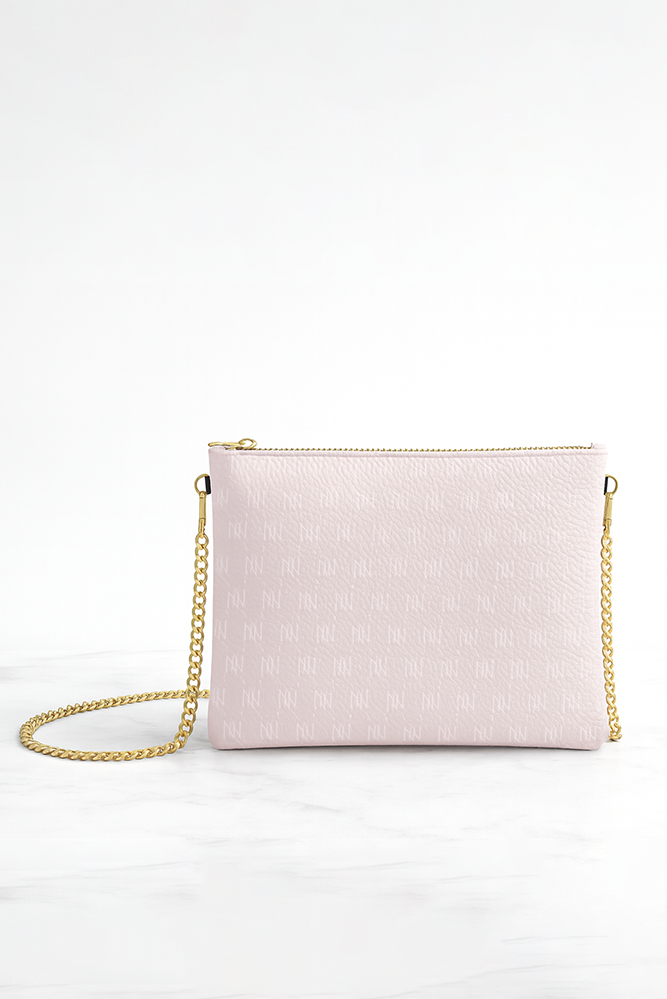 Platinum Nappa Leather NN Crossbody Bag