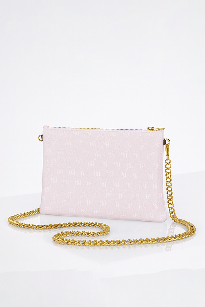 Platinum Nappa Leather NN Crossbody Bag