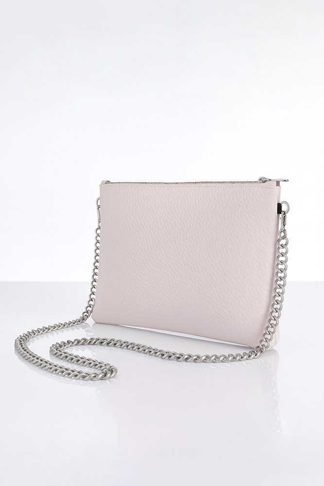 Platinum Nappa Leather NN Crossbody Bag