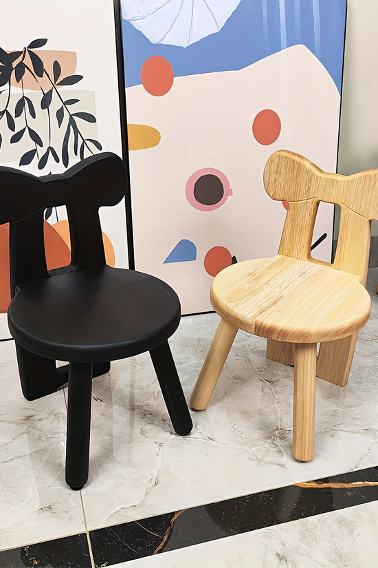 Modern Minimalist Solid Wood Chair