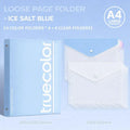 A4 Loose-Leaf Folder Information Book Transparent