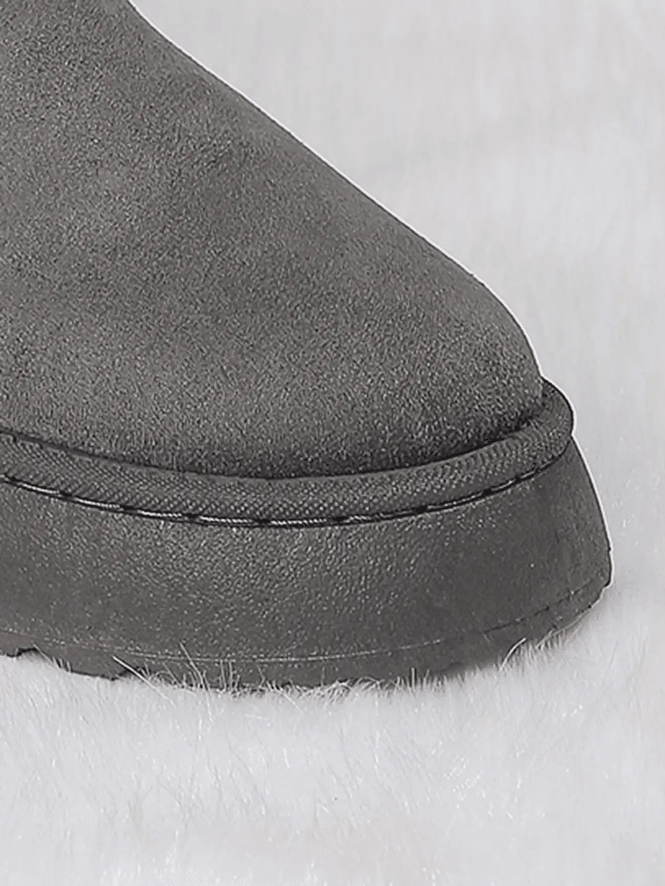 2PCS Cozy Height Increasing Ankle Thick-Soled Boots - IVORYNN