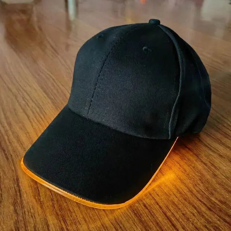 2PCS Hip Hop Casual Game Luminous Party Light Cap - IVORYNN