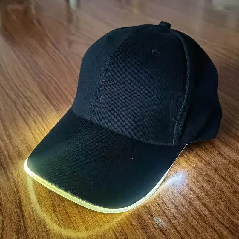 2PCS Hip Hop Casual Game Luminous Party Light Cap - IVORYNN