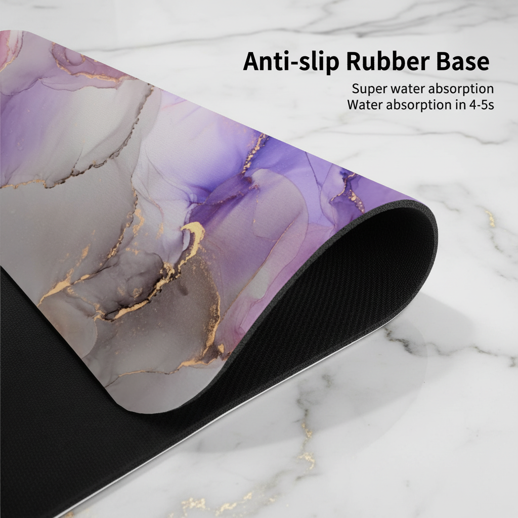 صورة 2 - تفاصيل القاعدة المطاطية والخامة