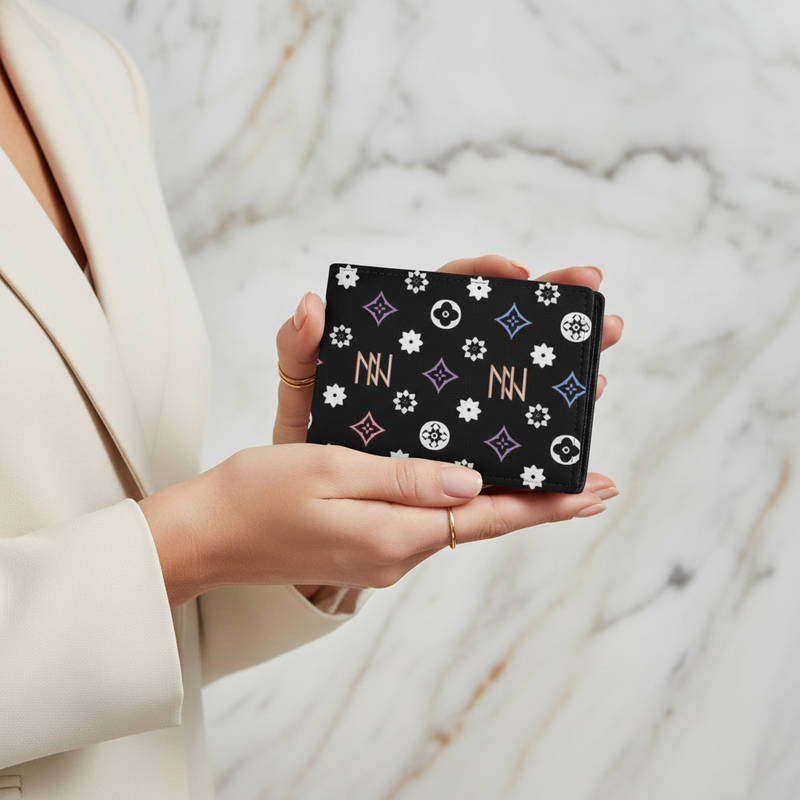 محفظة فاخرة مع امرأة 2