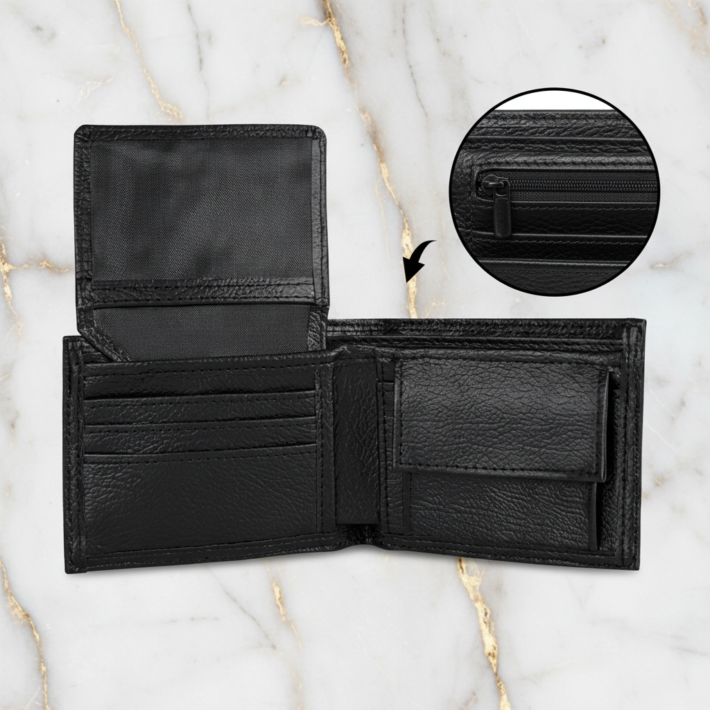 صورة 2 - تفاصيل الداخل مع تكبير جيب العملات