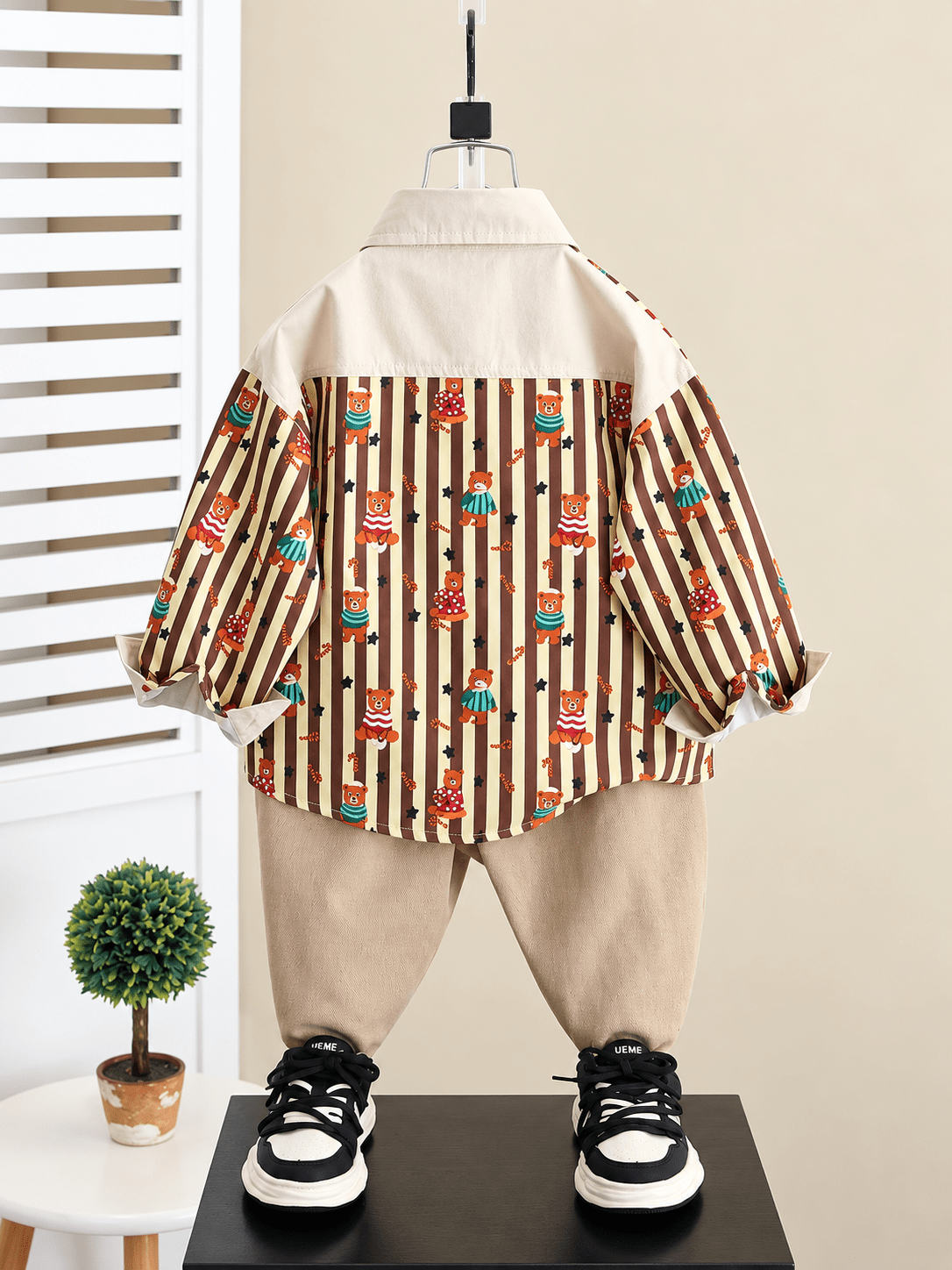 Korean Style Two Piece Baby Boys Set