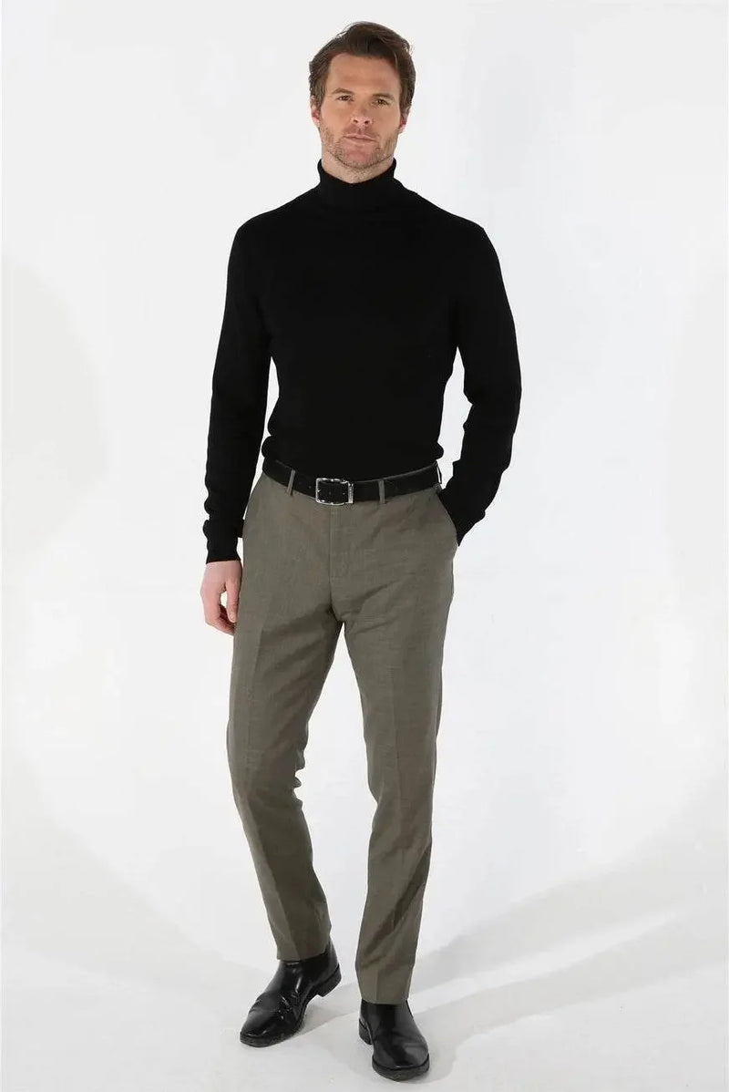 3 Piece Summer Wedding Fit Wenge Suit - IVORYNN