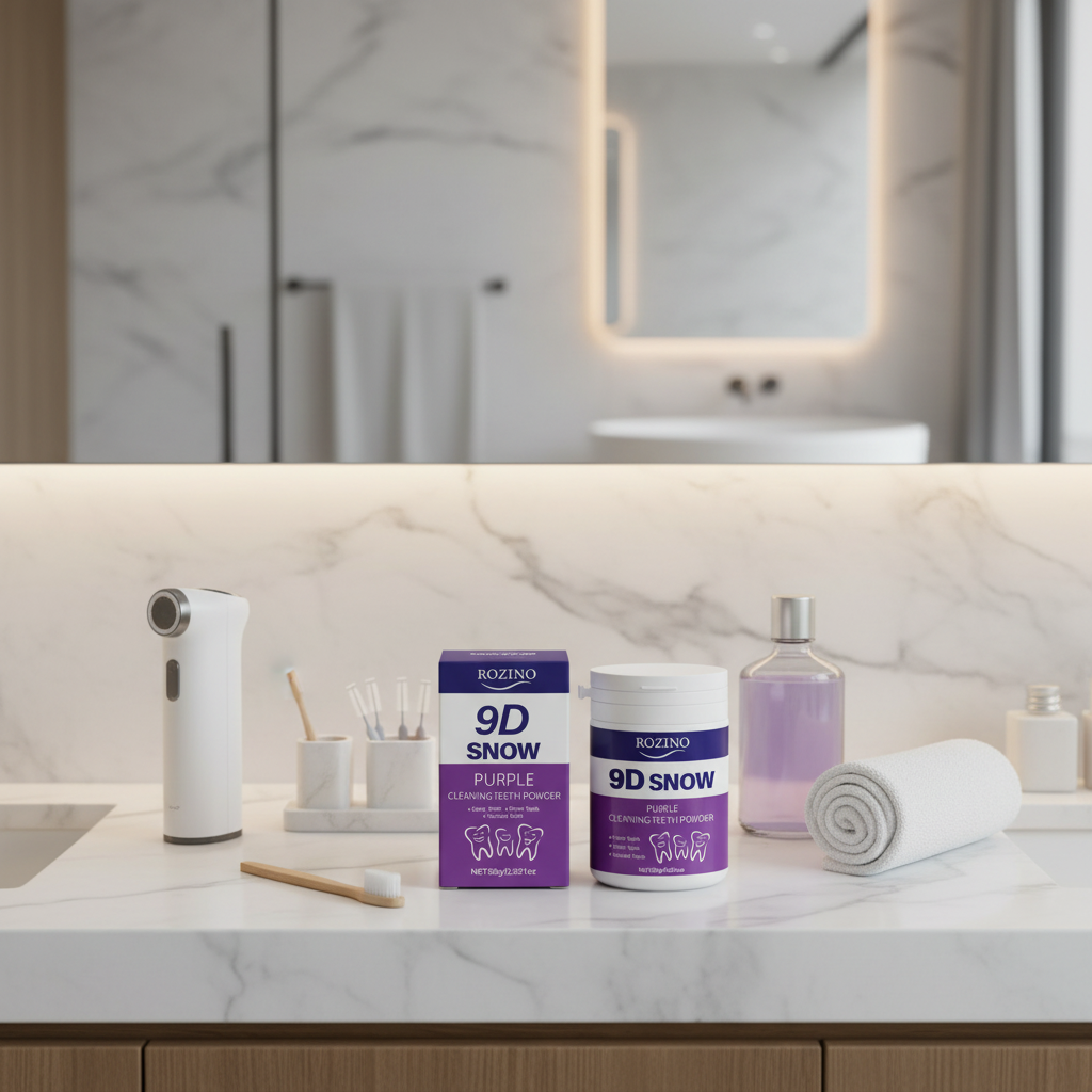 مبيض أسنان في حمام فاخر 3