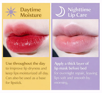 Velvety Lip Balm in natural winter shades