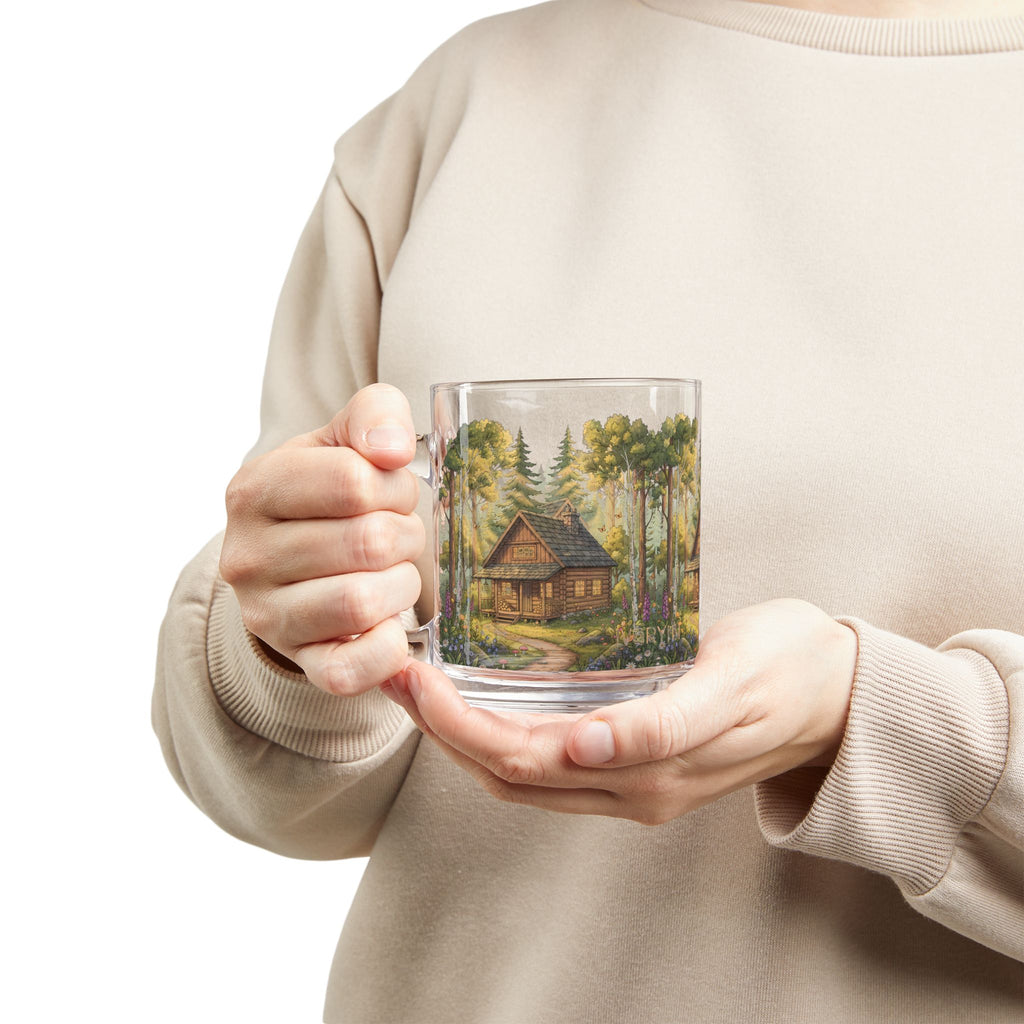 Cozy Forest Lodge Coffee Cup