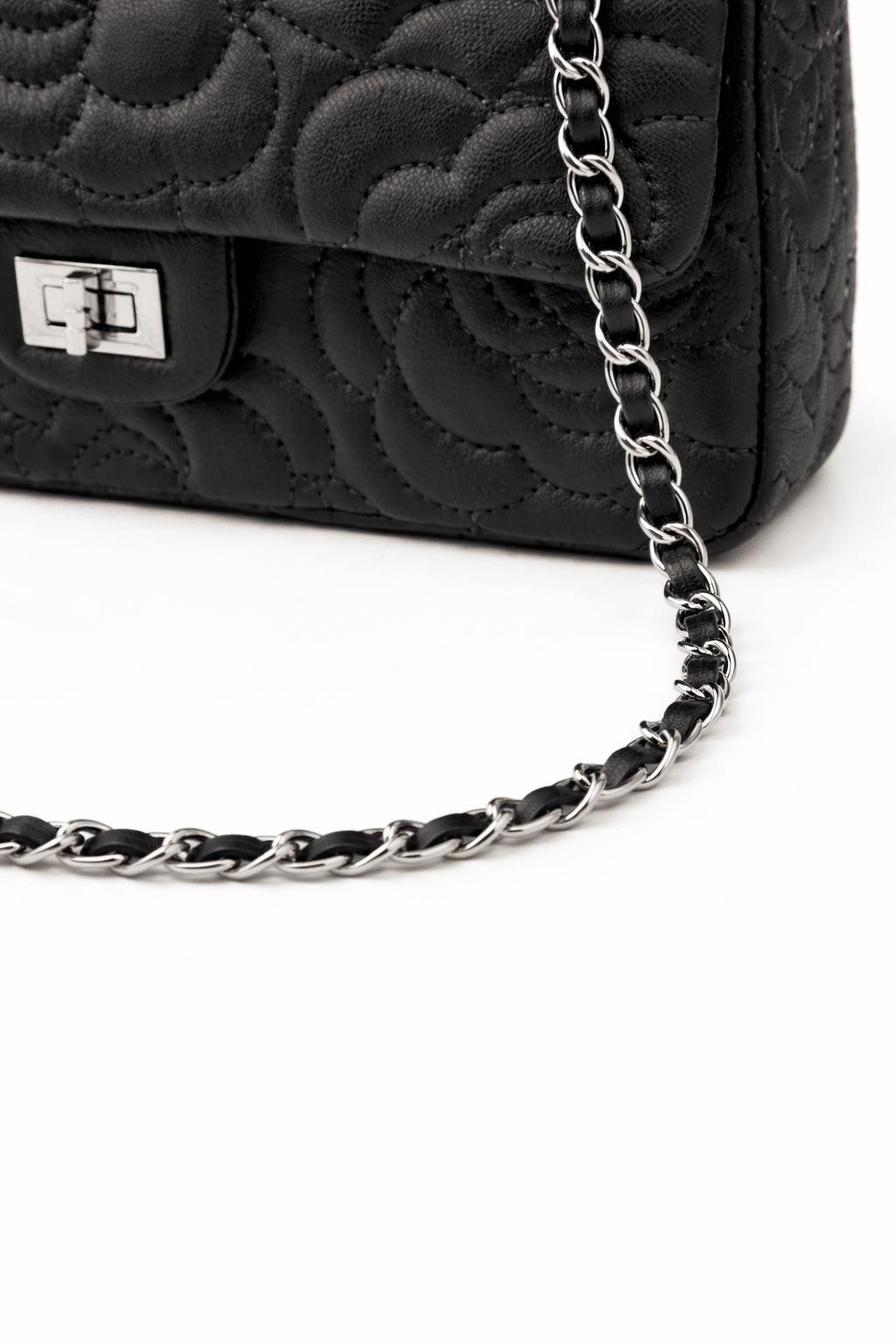 Genuine LeatherBlack Crossbody Bag