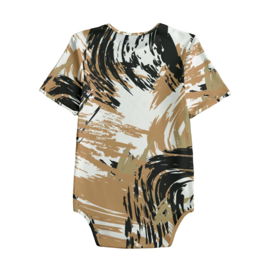 Brown Flavor Baby Bodysuits