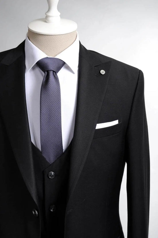 3Pcs Slim Fit Luxury Wedding Men's Suit - IVORYNN