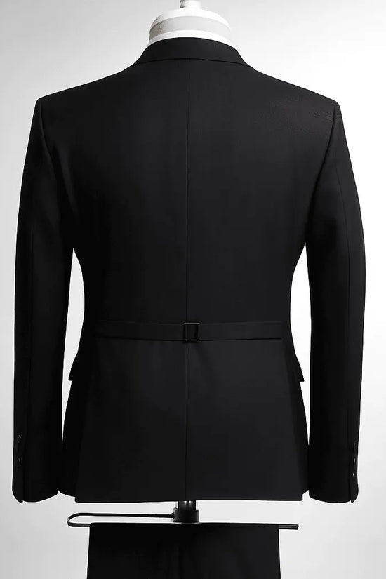 3Pcs Slim Fit Luxury Wedding Men's Suit - IVORYNN