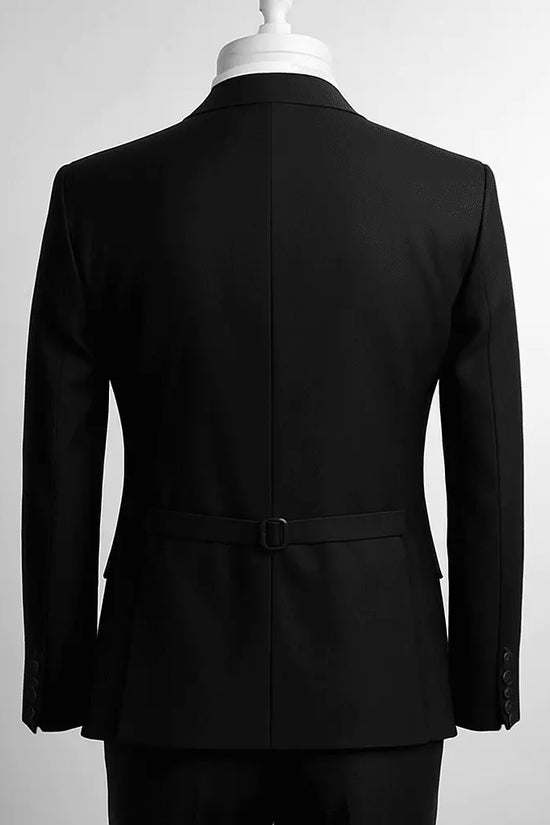 3Pcs Slim Fit Luxury Wedding Men's Suit - IVORYNN