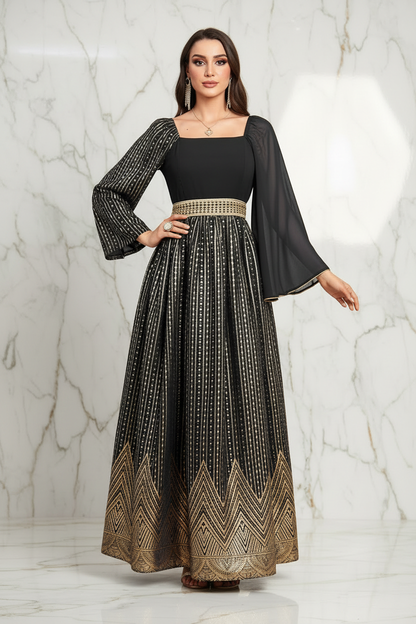 صورة 3 - منظر جانبي أيمن يُظهر الكم المزخرف